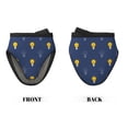 thumbnail image 7 of blue Light Bulbs Pattern Oven Mitts Heat Resistant - Soft Lining Silicone Mini Oven Mitts with HangingLoop, Kitchen Oven Gloves Heat Resistant 500℉ for Cooking Baking Microwave, 7 of 7