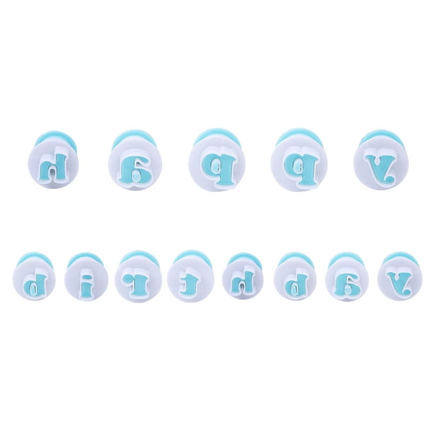 Dekaim Cookies Cutters, Alphabet Letters Biscuit Cookies Cutters Molds Bakery Decorating Tool(S)