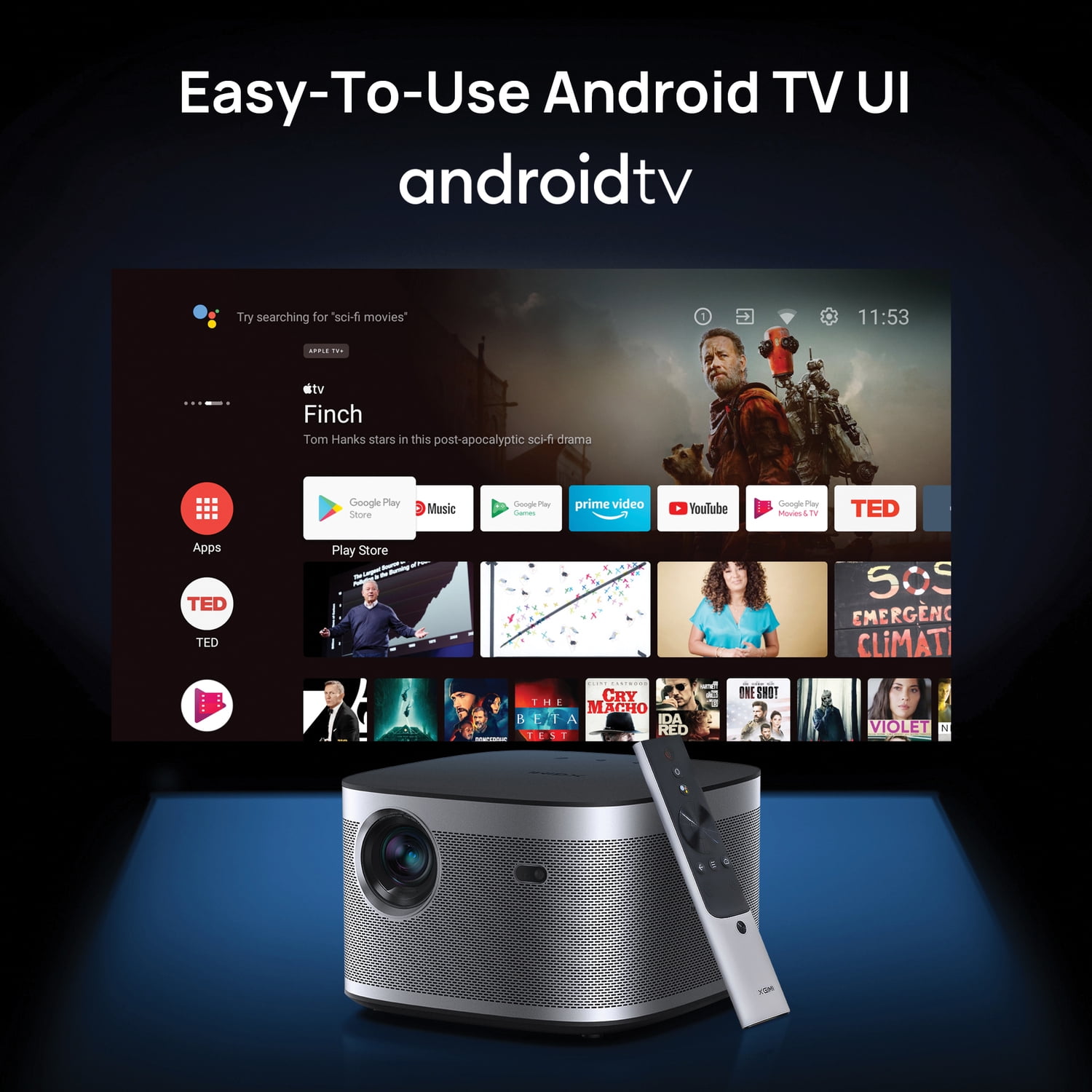 Xgimi Horizon Proiettore Smart con Android TV e Google Assistant dadolo shop