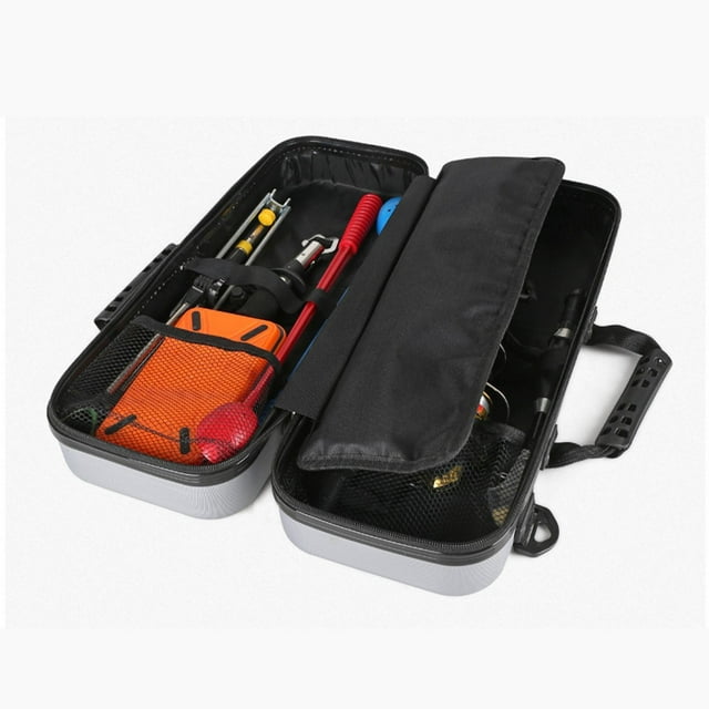 Bolsa para caña de pescar Bolsa de almacenamiento para caña de pescar Caja de aparejos de pesca portátil resistente a la abrasión Bolsa para Medio