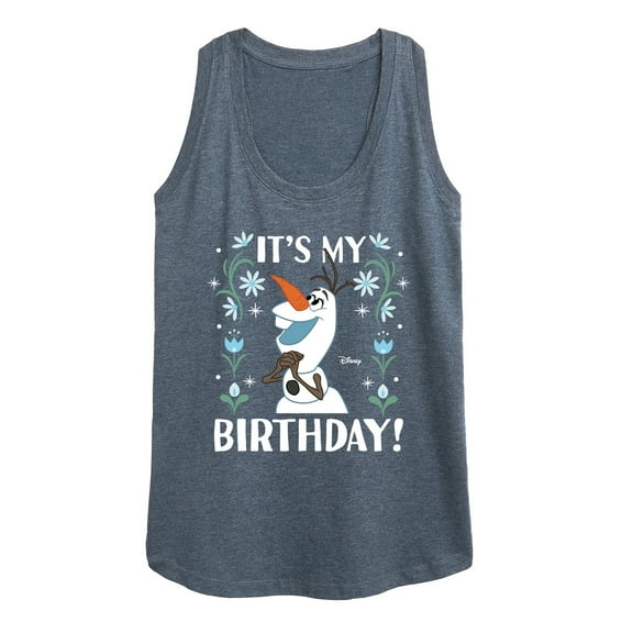Disney Frozen - Olaf It's My Birthday - Women's Racerback Tank Top