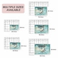 thumbnail image 6 of Turquoise Dragonfly Outdoor Rug 5x8 Ft, Non Slip Washable Area Rug, Country Gradient Black Animals Patio Rugs Carpet Runner, Large Floor Mat for Indoor/Outdoor Deck Porch Camping, 6 of 8