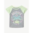 thumbnail image 4 of Justice Girls Colorblock Graphic T-Shirt, Sizes XS-XLP, 4 of 4