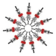 thumbnail image 2 of CIMAXIC 100pcs Car Truck Motorcycle Replacement Tire Tyre Stem Core Part,0.79"X0.24"X0.24", 2 of 5