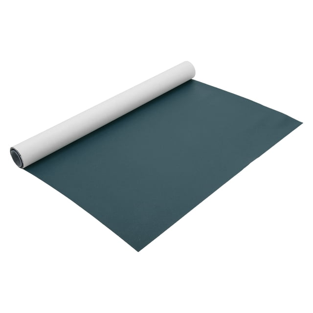 Parche de reparación de cuero autoadhesivo Unique Bargains con fuerte pegajosidad 30"x16" Cinta de reparación de cuero Cuero PU Azul Profundo 1 Pcs
