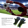 thumbnail image 3 of Guantes De Portero, Guantes De Portero Antideslizantes De Látex Engrosados, Transpirables Para Entrenamiento, Competición, Fluorescentes, 3 of 7