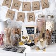 thumbnail image 5 of Attiigny Gnomos de Café Barra de Café de Felpa Decoración de la Hora del Té Cuadros Pequeño Elfo Café Sueco Tomte Gonk Donuts Muñecas Figuras Escandinavas Bandeja con Gradas Decoración de Mesa para la, 5 of 5