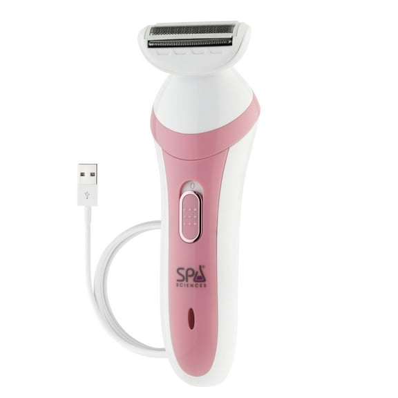 Spa Sciences ZIVA Electric Shaver, Advanced Non-Irritating Shave for Sensitive Skin, Rechargeable