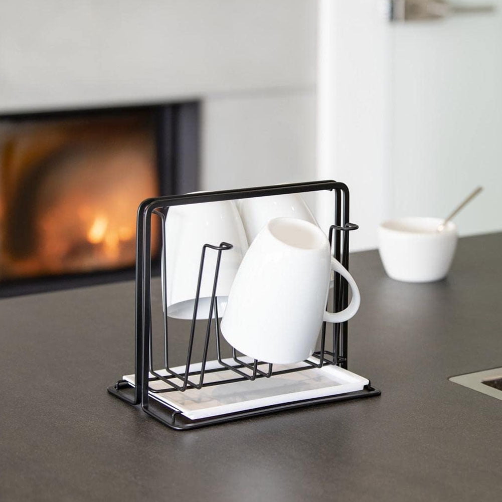 Buy Xigeapg 6 Bottle Dish Drainer Metal Bottle Holder, Drip Rack for