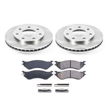 Ultimate Brakes Front Ceramic Brake Pad and Rotor Kit with Hardware WM81401