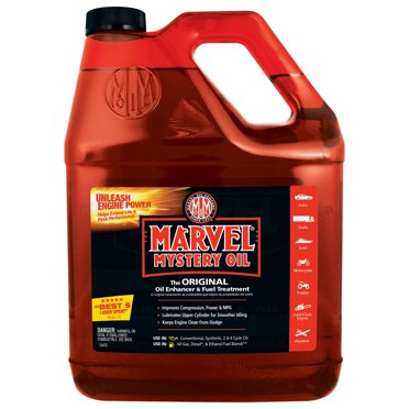 Marvel Mystery Oil 1 Gallon 4-Pack - Fuel System Treatment & Engine Lubricant