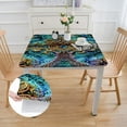 thumbnail image 2 of Acheng Mandelbrot Fractal Square Fitted Table Cloths 100% Polyester Fiber 40*40, 2 of 8