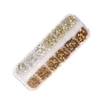 thumbnail image 3 of Xihbxyly Decoración de Uñas con Diamantes, Gemas de Vidrio Coloridas de Fondo Plano, Fácil Aplicación para Uñas Naturales o Artificiales, 12 Opciones de Formas Versátiles, Ideal para Fiestas de Maqui, 3 of 3
