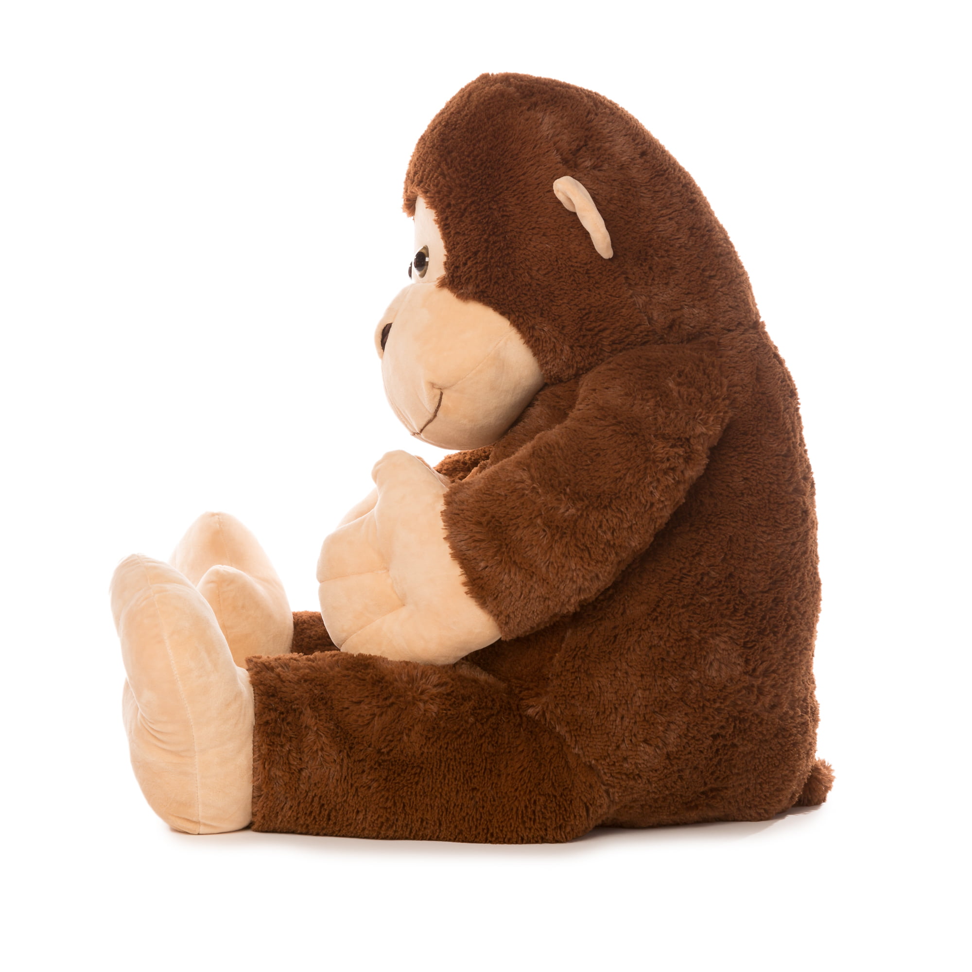 Details about   Jumbo Plush Animal Monkey Doll Giant Stuffed Soft Cartoon Monkey Kids Gift 2019 