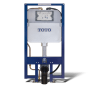 TOTO® DUOFIT® In-Wall Dual Flush 1.28 and 0.9 GPF Tank System with WASHLET®+ Auto Flush Ready Copper Supply Line - WT173MA