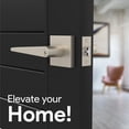 thumbnail image 2 of Mega Handles | Schein Entry Lever | Satin Nickel, 2 of 3