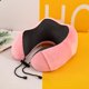thumbnail image 1 of Almohadas de espuma viscoelástica en forma de U para cuello, almohada de viaje suave, almohada de masaje para el cuello, almohada para dormir en avión, ropa de cama Cervical para el cuidado de la salu, 1 of 4