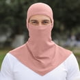 thumbnail image 4 of Evdexr 2026 Balaclava Face Mask for Men Women Summer Cooling Sun UV Protection Breathable Full Head Mask Face Cover for Ski Cycling Pink, 4 of 4