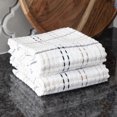 thumbnail image 6 of RITZ Royale Collection 100% Combed Terry Cotton, Oversized Kitchen Towel Set, 2-Pack, Check, Latte, 6 of 6