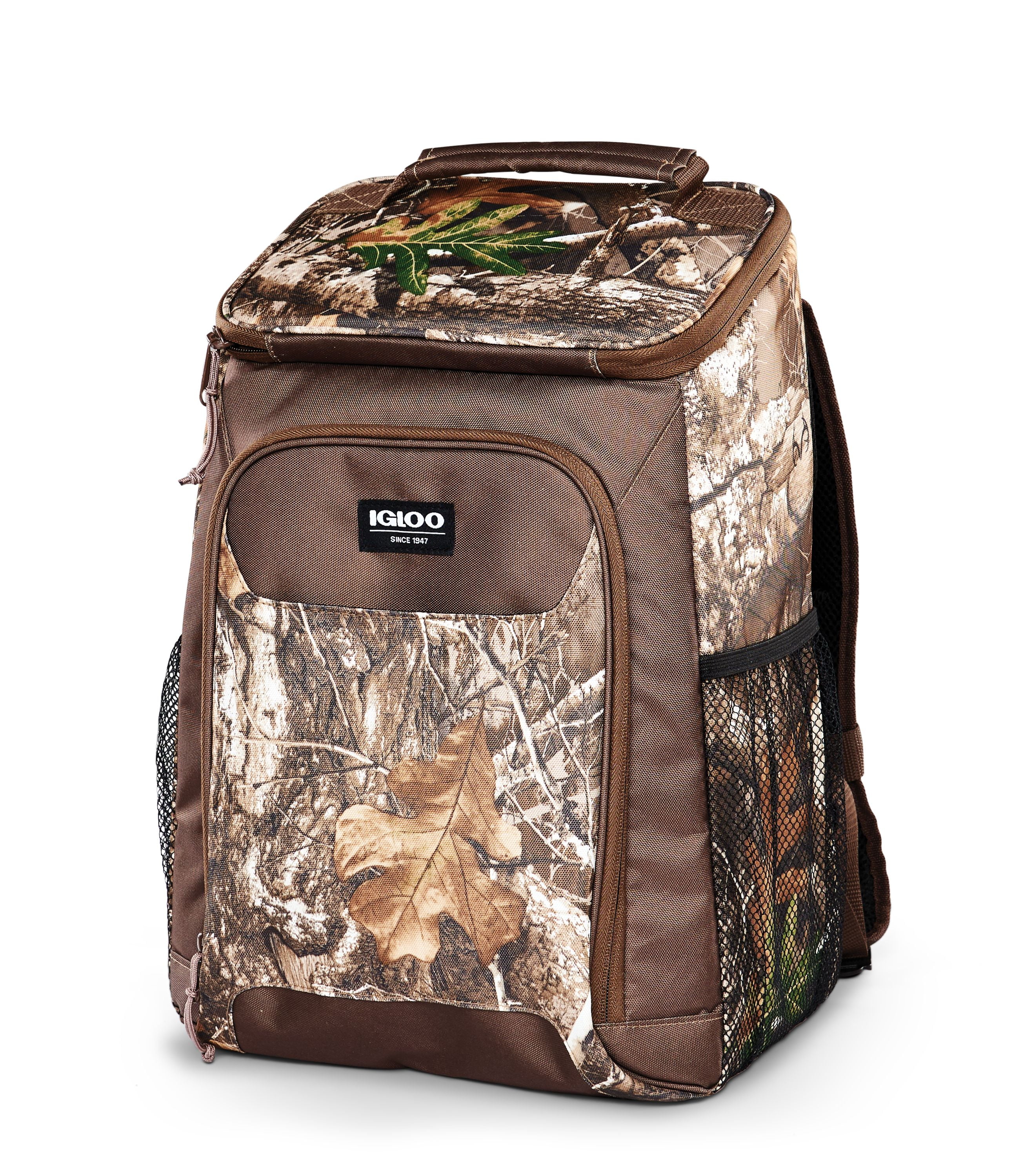 Igloo Top Grip Backpack 24 Can Cooler - Real Tree Camo