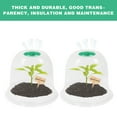 thumbnail image 4 of 1-Piece Plant Cover Dome Temperature Retention Protector Plastic Ventilation Cover Gardening Seedling Starter For Germination, 4 of 6