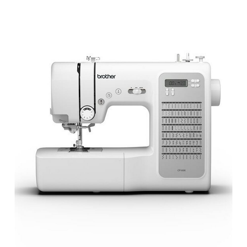 Brother CP100X 100-Stitch Computerized Sewing Machine - White, Gray