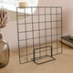 thumbnail image 5 of rejillas metálicas versátiles para exhibir fotos, paneles resistentes, rejilla cuadrada de pared para fotos, panel de rejilla metálica para pared, rejilla de alambre para colgar fotos, 5 of 8