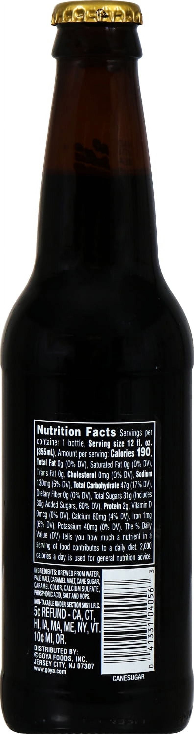 (9 pack) GOYA Malta Clasica With Cane Sugar 12 Fl. Oz