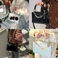 thumbnail image 2 of Shoulder Bag Clear Itabag Pin Display Crossbody Bag Book Bag Japanese Styles Messengers Bag Bows Handbag, 2 of 9