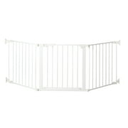 KidCo Custom Fit Auto Closing ConfigureGate Baby Gate w/ 30 in. Door, White, Child Safety