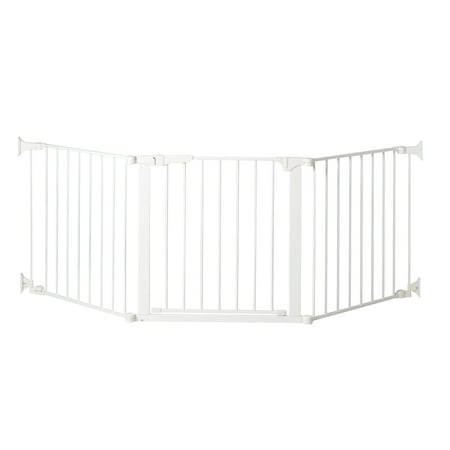KidCo Custom Fit Auto Closing ConfigureGate Baby Gate w/ 30 in. Door, White, Child Safety