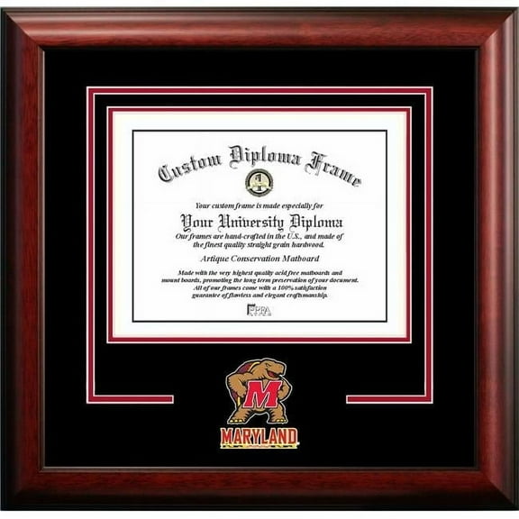 University of Maryland Spirit Diploma Frame