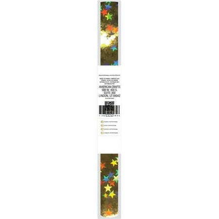 UPC: 0718813144896 | Heidi Swapp Minc Reactive Foil – Gold Stars 12 x 6 ft
