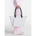 thumbnail image 2 of No Boundaries Women's Tote Bag, Polka Dot, 2 of 5