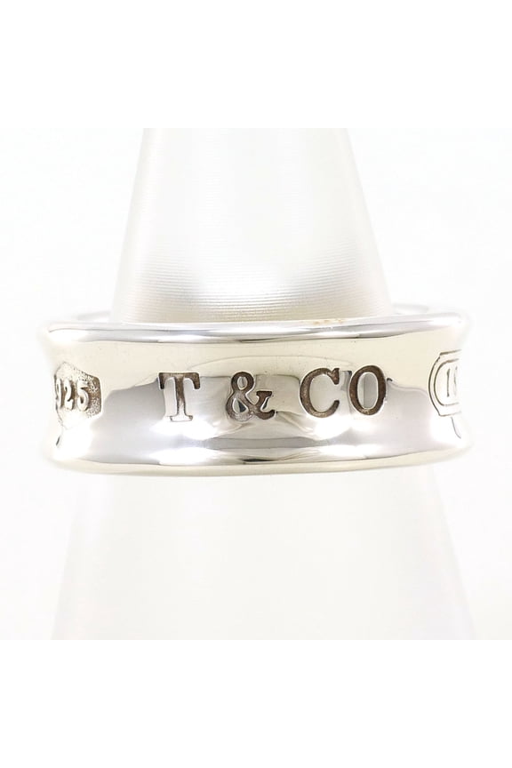 Pre-Owned Tiffany & Co. 1837 Silver Ring, Total Weight 6.9g, Jewelry