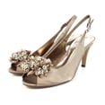 thumbnail image 7 of Lunar Womens Sabrina Corsage Court Shoes, 7 of 7