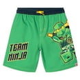 thumbnail image 3 of Lego Ninjago Green Ninja Rash Guard and Swim Trunks UPF 50+ Outfit Set Little Kid to Big Kid, 3 of 5