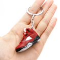 thumbnail image 1 of LLavero de mini zapatilla de deporte 3D delicado, simulación divertida, llavero de zapato de baloncesto, accesorio de monopatín de dedo DIY, regalo para coleccionista, 1 of 5