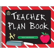 Chalkboard Teacher Plan Book, (Paperback)
