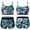 Green Lily, variant on YONGHS Girls 2 Pcs Gym/Dance/Swim Outfit Camouflage Straps Crop Top with Bottoms Gymnastics Leotard Camo Pink 10