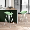 thumbnail image 1 of Bak Bar & Counter Stool (Set of 2) - MINT & WHITE, 1 of 9