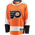 thumbnail image 2 of Men's Fanatics Orange Philadelphia Flyers Breakaway Home Jersey, 2 of 7