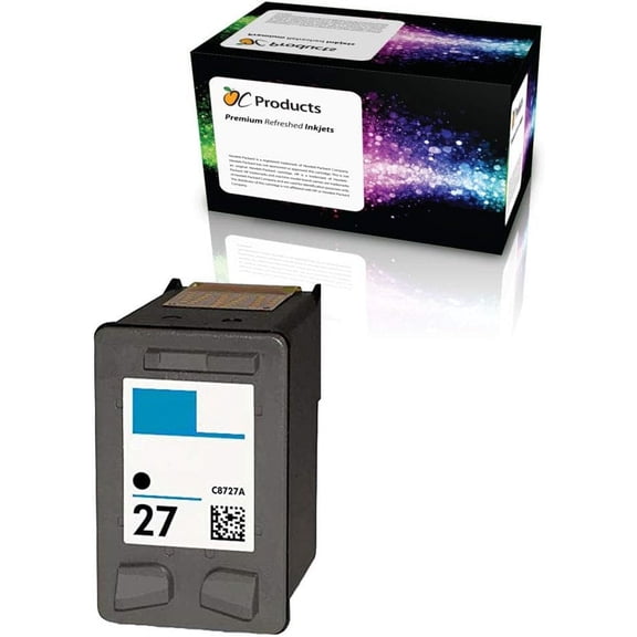 OCProducts Compatible Ink Cartridge OCHP27 for Deskjet 3650 3845 PSC 1310 1315 2200 2171 Officejet 5608