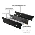 thumbnail image 3 of Gieenan Cooling Heatsink for DDR5 DDR4 DDR3 Memory Heat Dissipation Lightweight Aluminum, 3 of 6