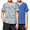 Dinosaur Print Gray&blue, variant on 2-Pack Boy's Henley Shirt Short Sleeve Cotton T-Shirt