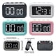 thumbnail image 4 of Reloj despertador digital Matsuzay pantalla fácil de leer funcionamiento silencioso rosa, 4 of 6