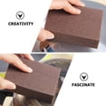 thumbnail image 3 of WRITWAA 15Set Abrasive Sponges Kitchen for Cleaning High-grade Material Brown, 3 of 8