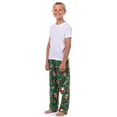 thumbnail image 3 of Elf Pajamas Buddy OMG I Know Him Allover Design Flannel Lounge Pants, 3 of 7