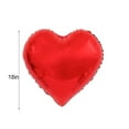 thumbnail image 3 of 10Pcs 18 Inch Red Heart Love unch Foil Alloon Balloon , Helium Support Valentines Day Party Anniversary Balloon Decorations, 3 of 4