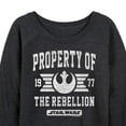 thumbnail image 3 of Star Wars - Property Of Rebellion - Women's French Terry Pullover Sweatshirt, 3 of 5